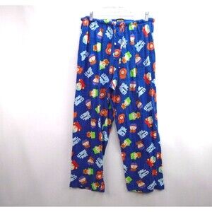 South Park Comedy Central Men’s Knit Pajama Lounge Pants XL 2010 100% Cotton